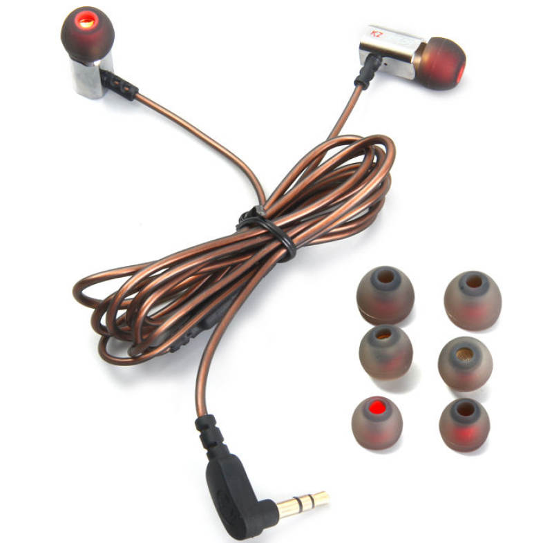 KZ-ED9 In-ear 3.5mm Super Bass Earphones HiFi Sound with Mic Support Hands-free Talking