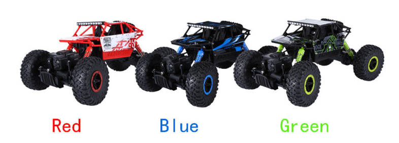 HB P1801 2.4GHz 1:18 Scale RC 4 Wheel Drive Rock Crawler Toy Car