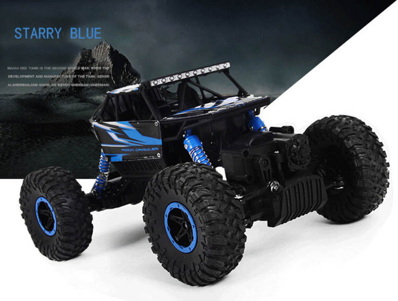 HB P1801 2.4GHz 1:18 Scale RC 4 Wheel Drive Rock Crawler Toy Car
