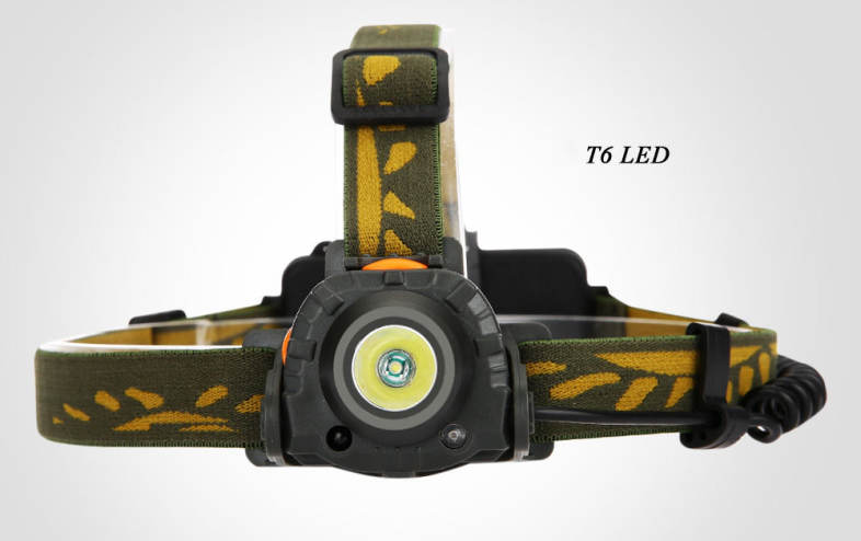 3W 150LM T6 LED Sensor Head Light Multi-functional Fishing Lamp