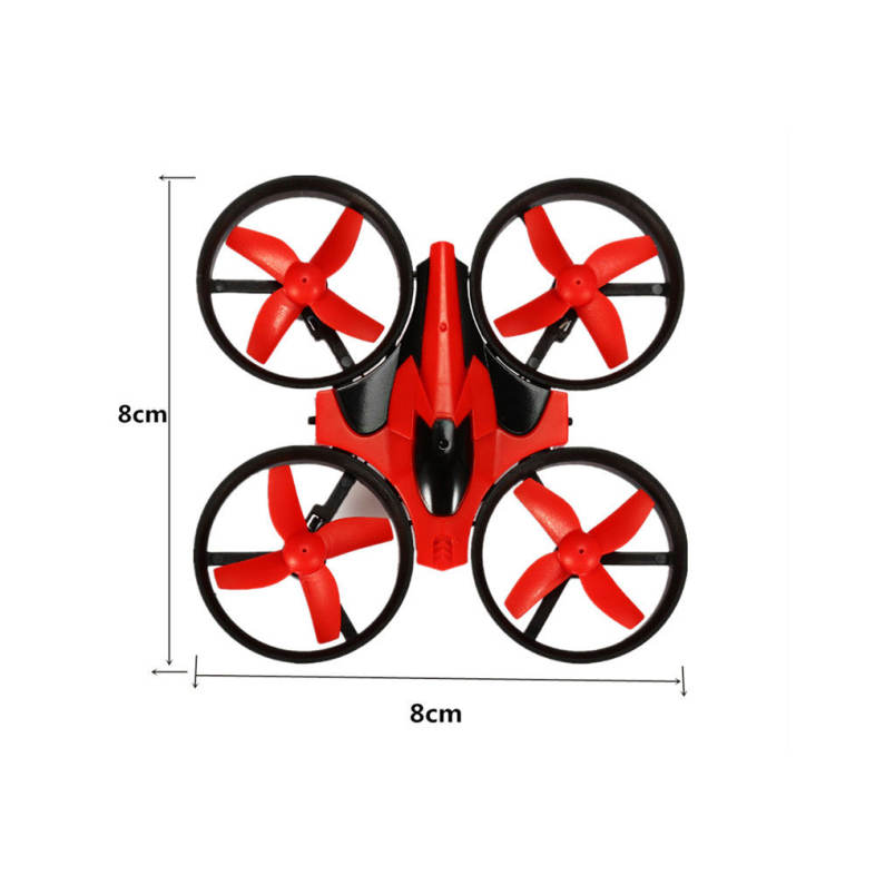 NIHUI NH - 010 2.4G 6CH 6 Axis Gyro Mini RC Quadcopter 360 Degree Flip One Key Return with LED Light