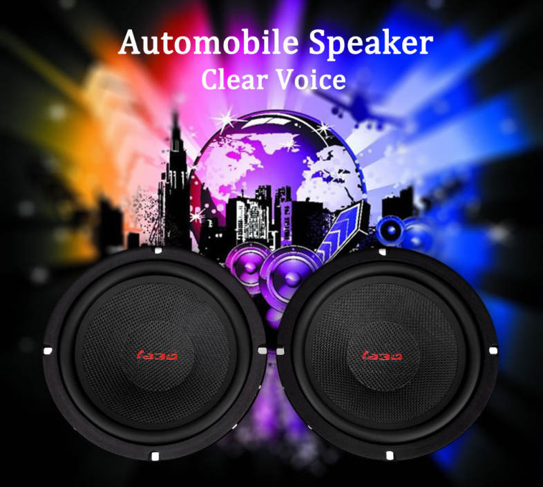 Paired Leibo LB - BS69H Automobile Two-way Component Audio Speaker 6.5 Inch High Pitch Black