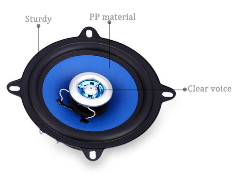 Paired Leibo LB - PP2502T Automobile Coaxial Loudspeaker 5 Inches High Pitch