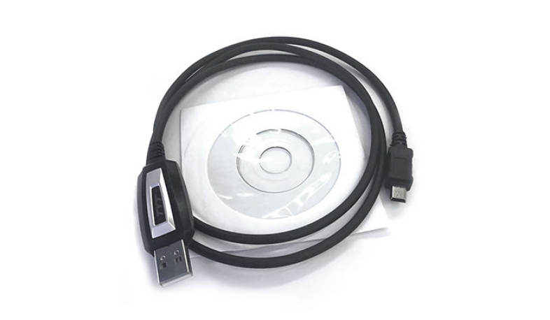 Original TYT Hand Held 1m Programming USB Cable for TYT TH-9800 TH-7800 Walkie Talkie with Software CD