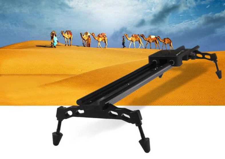 WEIHE WH60R 80CM ( 31.5 inch ) DSLR DV Camera Track Dolly Slider Video Stabilizer System
