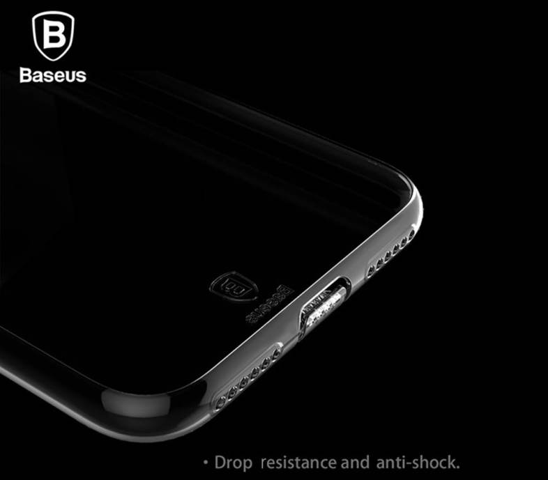 Baseus 4.7 inch Ultra Thin Transparent Soft Protective Dustproof Mobile Phone Back Case Cover for iPhone 7
