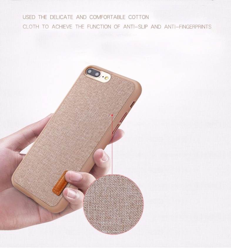 Baseus Grain Series 5.5 inch Stylish Protective Mobile Phone Back Case Cover for iPhone 7 Plus