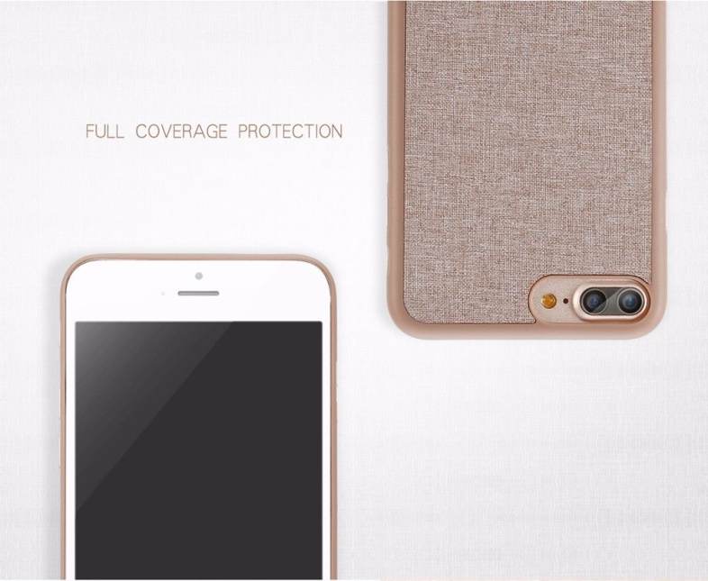 Baseus Grain Series 5.5 inch Stylish Protective Mobile Phone Back Case Cover for iPhone 7 Plus
