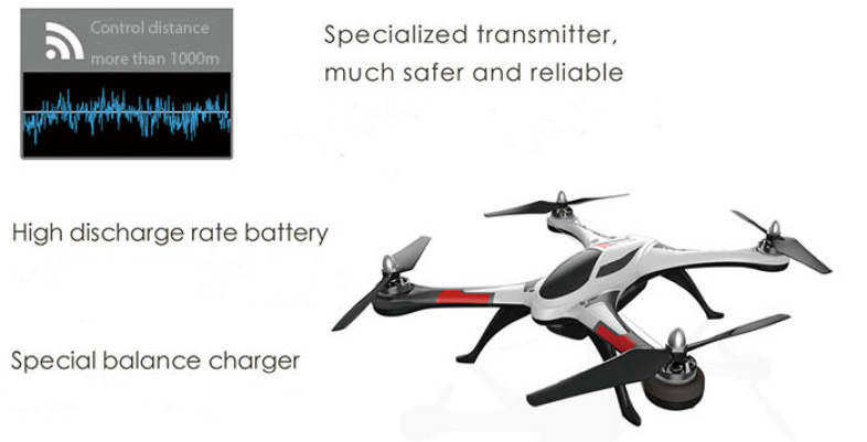 XK X350 Air Dancer 4CH 2.4GHz 6-Axis Gyro 3D / 6G Mode Remote Control Quadcopter RTF
