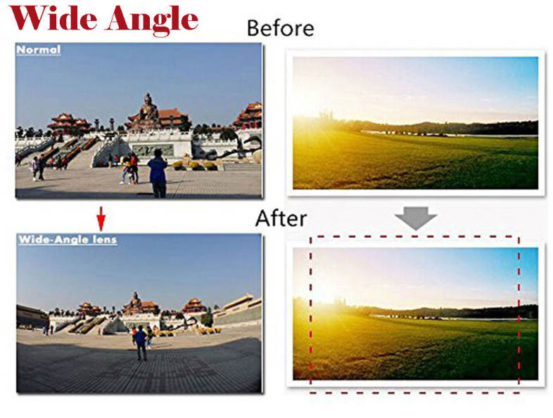 Old Shark Portable 3-in-1 Phone Lens Kit with 180 Degree Fisheye   0.67X Wide Angle   10X Macro Lens