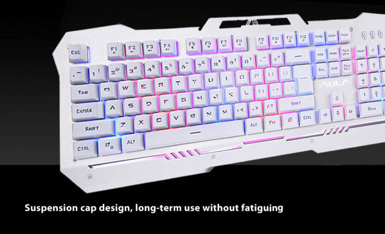 AULA USB Wired Optical Gaming Keyboard with Backlight