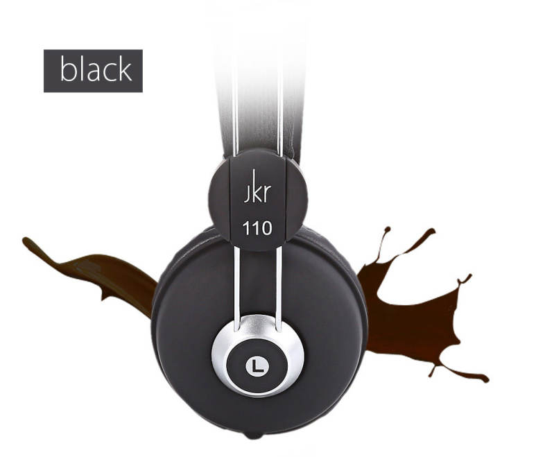 JKR 110 3.5MM Plug Wired Stereo HiFi Music Headphones Headset