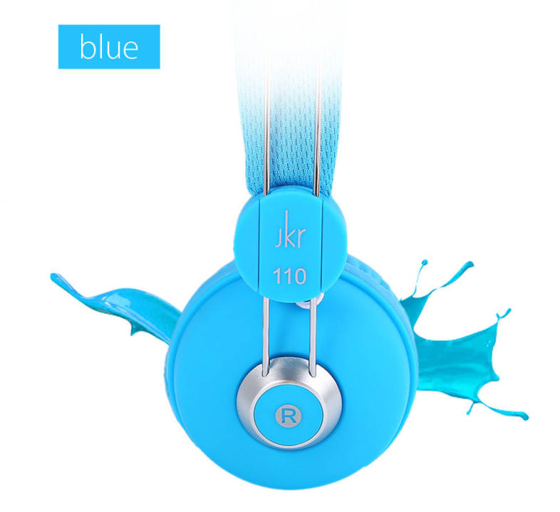 JKR 110 3.5MM Plug Wired Stereo HiFi Music Headphones Headset