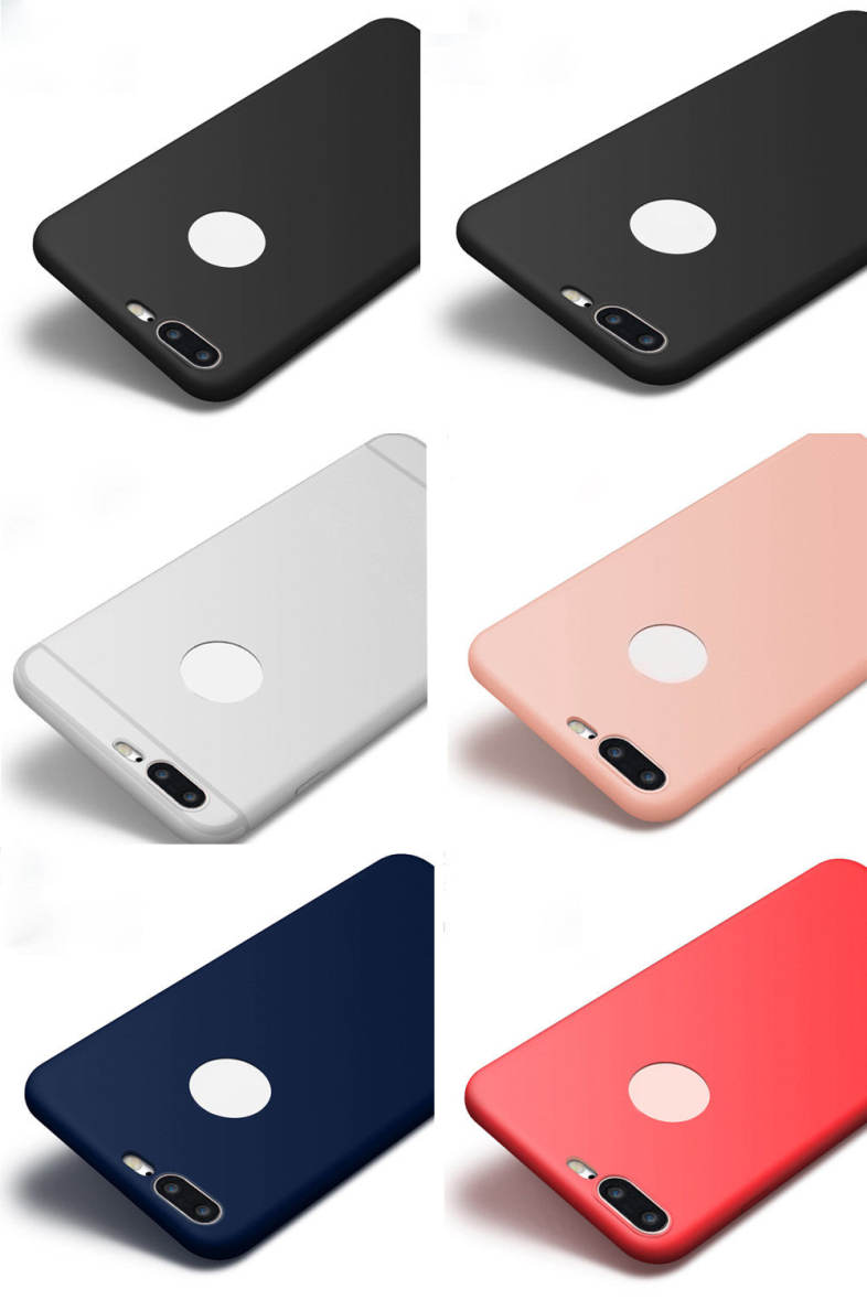 CAFELE  Frosted Soft Touch Flexible Silicone Back Case for iPhone 7 Plus 5.5 inch