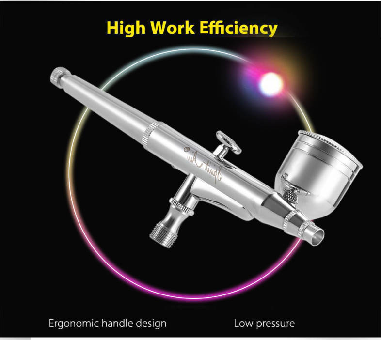 Spirit air BT - 134K 0.2mm / 0.3mm / 0.5mm Gravity Feed Dual Action Airbrush Paint Spray Gun Set