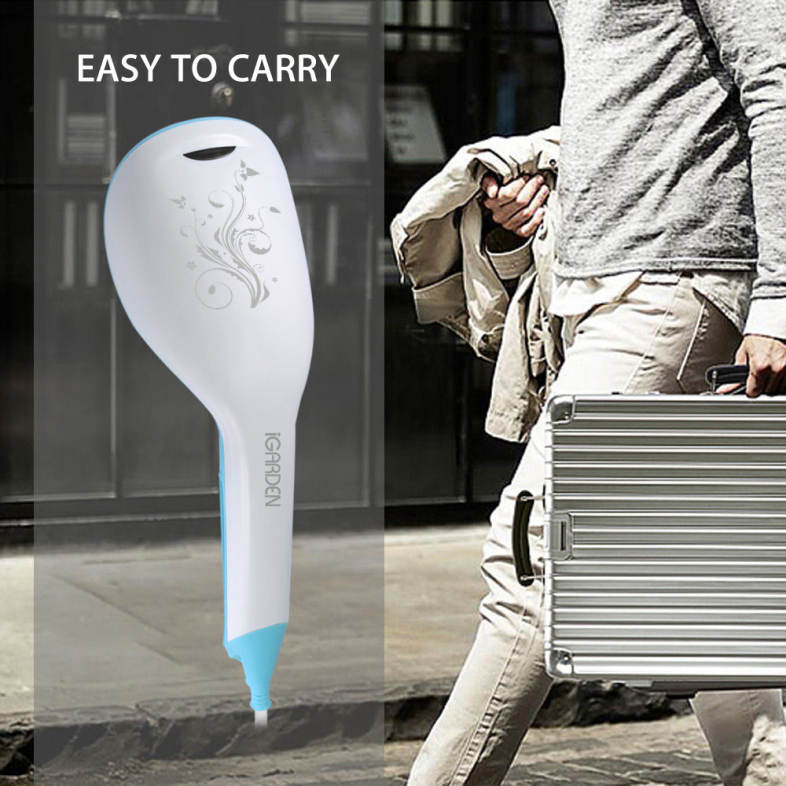 iGARDEN XG - AS01 Portable Handheld Garment Steamer Cleaner Irons with Brush