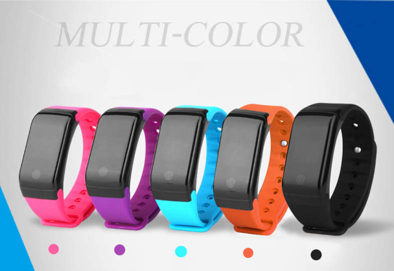 X7 Bluetooth 4.0 Sports Smart Watch Heart Rate Tracker Temperature Pressure Monitor Bracelet