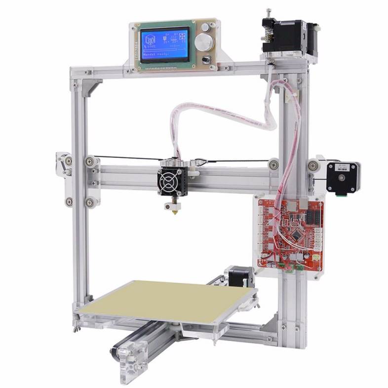 Anet A2 Plus Aluminum Metal 3D Three-dimensional DIY Printer with TF Card Off-line Printing / Optional LCD Display