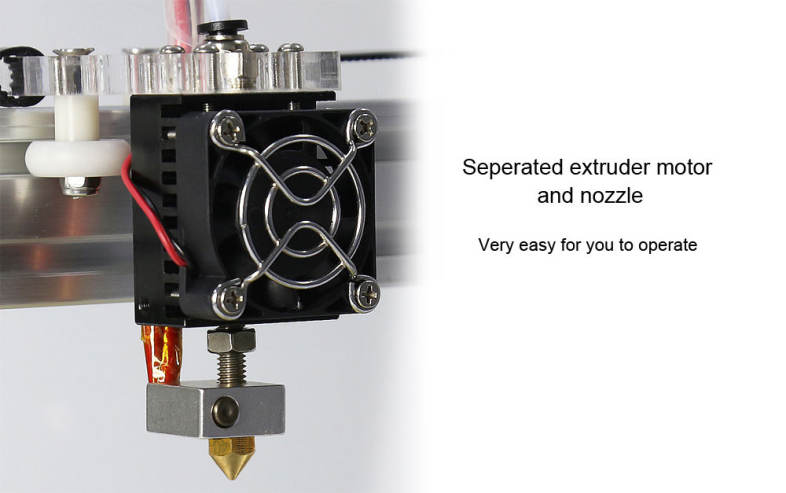 Anet A2 Plus Aluminum Metal 3D Three-dimensional DIY Printer with TF Card Off-line Printing / Optional LCD Display