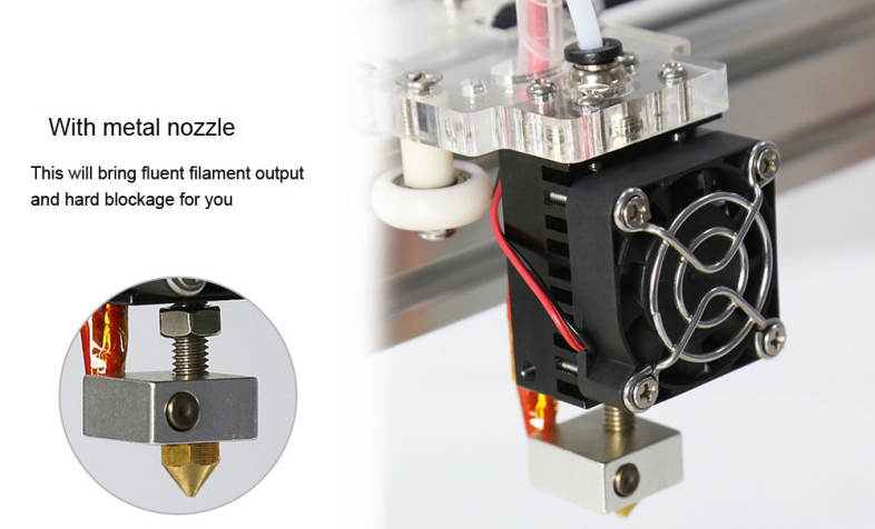 Anet A2 Plus Aluminum Metal 3D Three-dimensional DIY Printer with TF Card Off-line Printing / Optional LCD Display