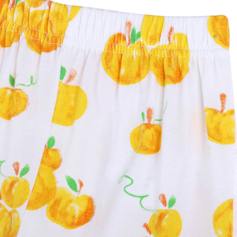 Fashionable Halloween Lantern Print Elastic Waist Baby Pants
