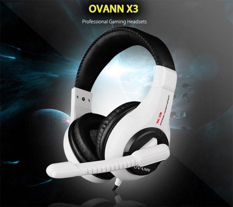 OVANN X3 Professional Gaming Headsets with Microphone Volume Control