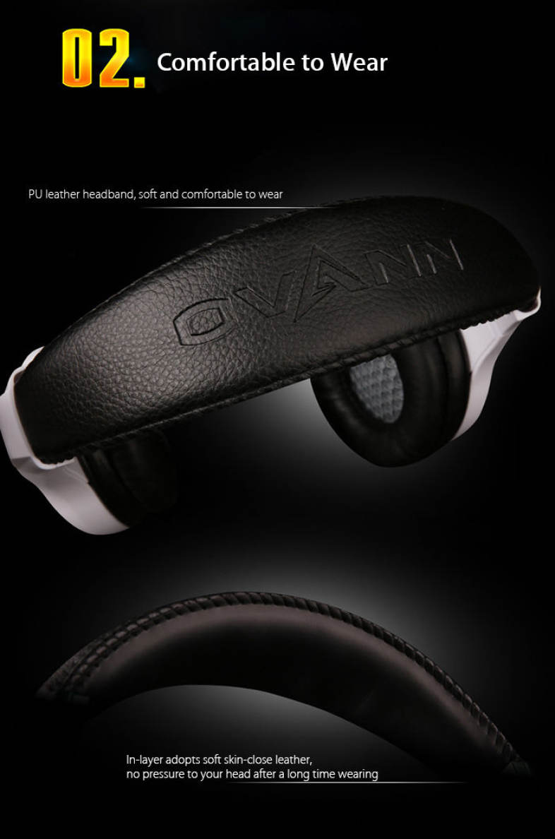 OVANN X3 Professional Gaming Headsets with Microphone Volume Control