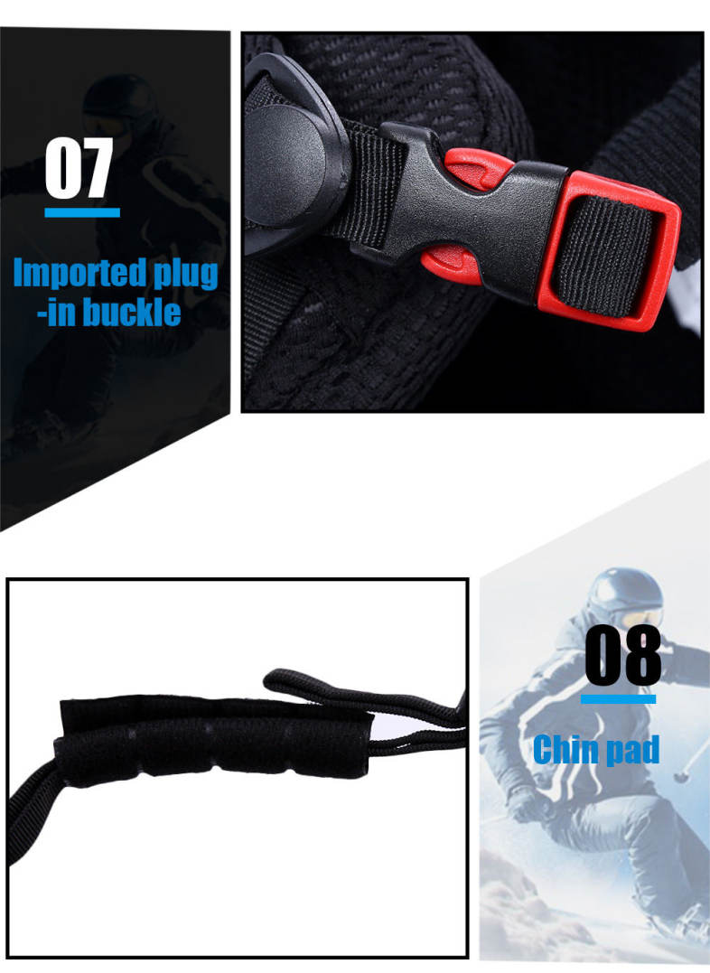BENICE Cycling Skiing Helmet Outdoor Sport Headgear with Adjustable Buckle