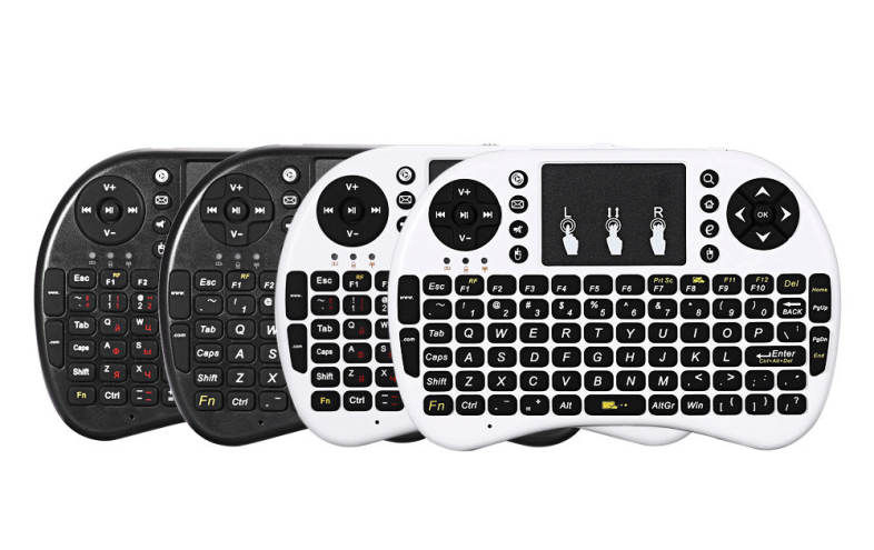 iPazzPort KP - 810 - 21F Multifunction Portable 2.4GHz Wireless QWERTY Keyboard with Touchpad Mouse