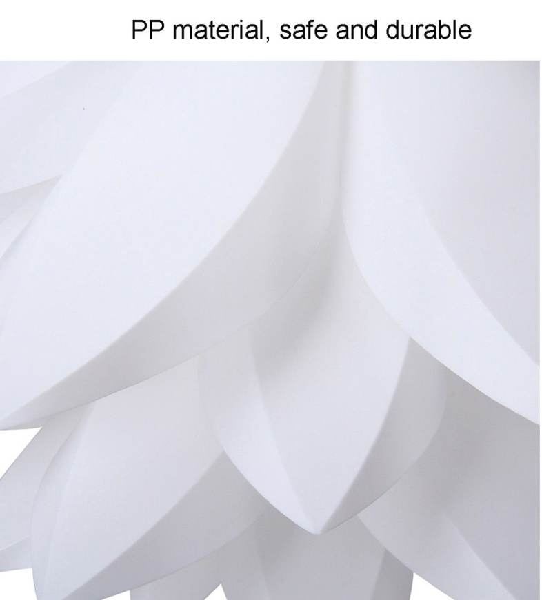 YouOKLight DIY Lotus Shaped Chandelier Ceiling Pendant Lampshade For Home