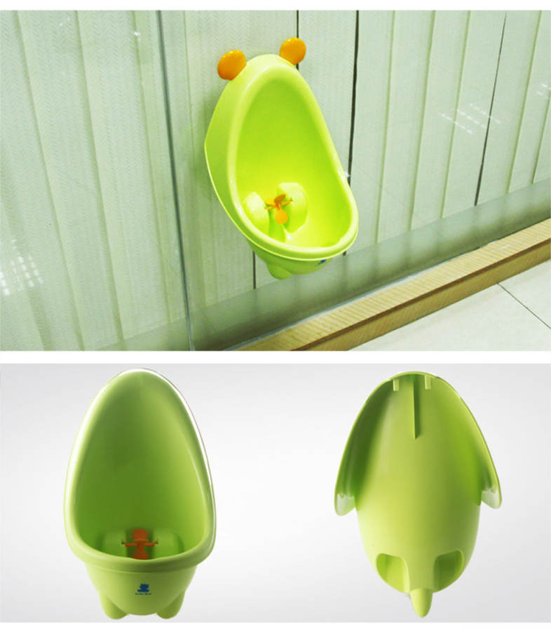 Snow Bear Cute Cartoon Child Standing Type Urinal