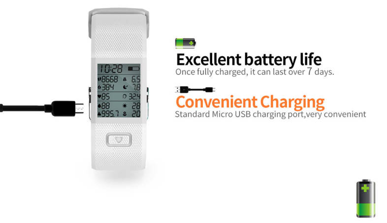 Hesvit S3 Smart Hesvitband Wrist Temperature Tracking Wristband