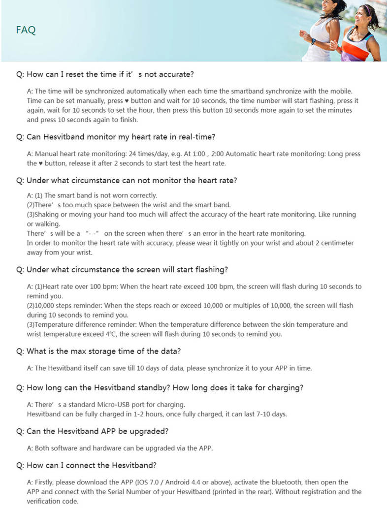 Hesvit S3 Smart Hesvitband Wrist Temperature Tracking Wristband