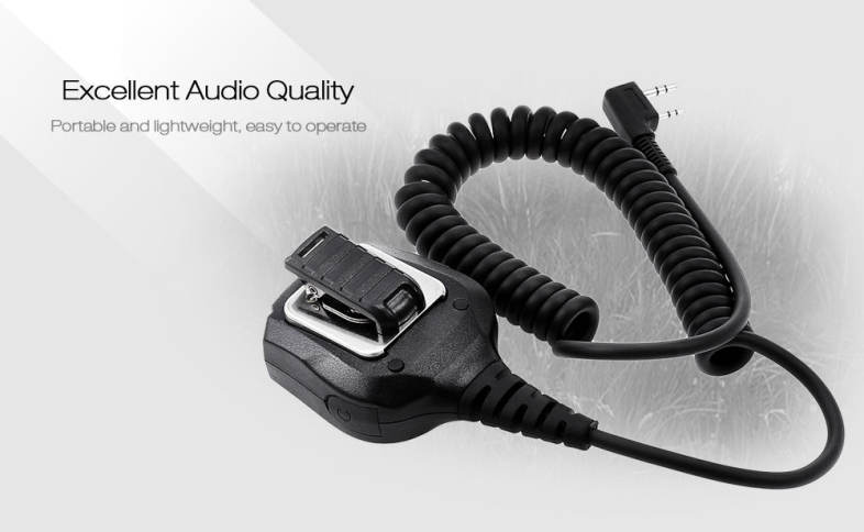 Handheld Waterproof TYT Walkie Talkie Speaker Microphone for MD-380 DM-UVF10 MD-280 MD-390 TC-3000A