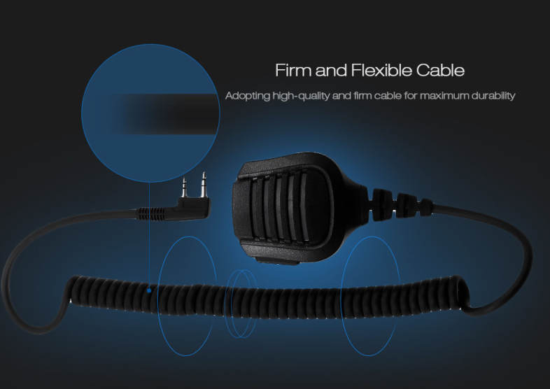 Handheld Waterproof TYT Walkie Talkie Speaker Microphone for MD-380 DM-UVF10 MD-280 MD-390 TC-3000A