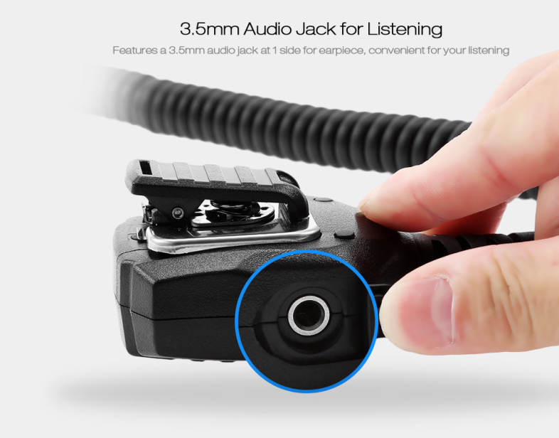 Handheld Waterproof TYT Walkie Talkie Speaker Microphone for MD-380 DM-UVF10 MD-280 MD-390 TC-3000A