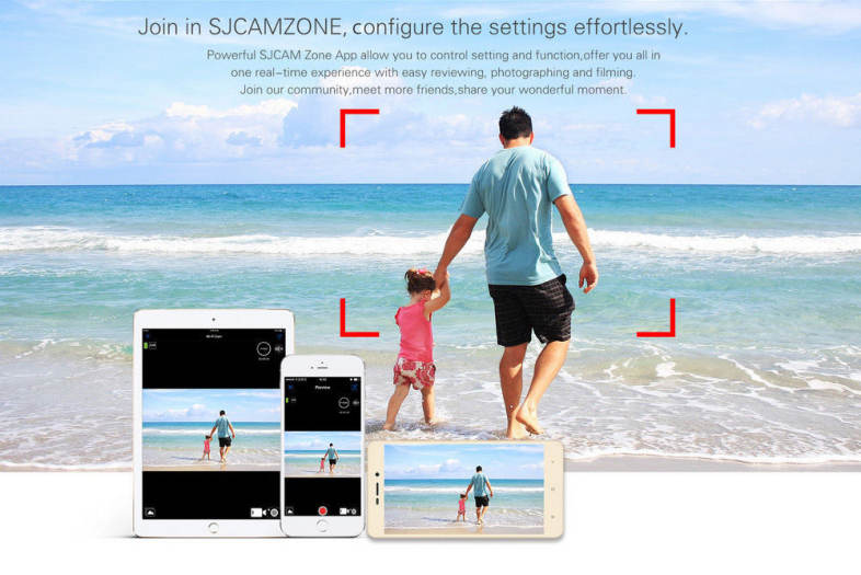 Original SJCAM SJ7 STAR 4K WiFi Action Camera 2.0 inch Touch Screen 166 Degree FOV 12MP