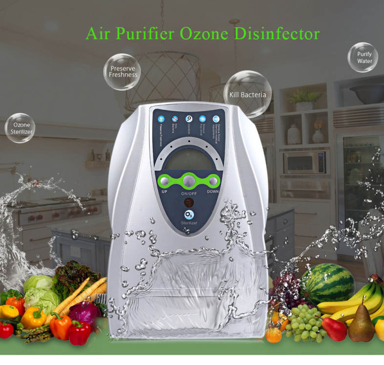 Multipurpose Air Purifier Ozone Disinfector Fruits Vegetables Sterilization