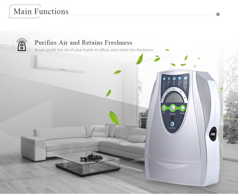 Multipurpose Air Purifier Ozone Disinfector Fruits Vegetables Sterilization