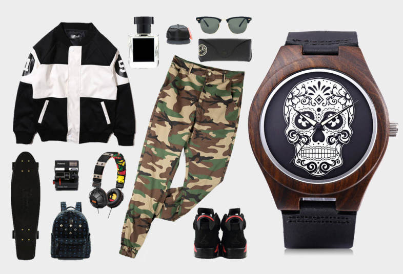 REDEAR Men Quartz Watch Skull Pattern Dial Imported Movt Wooden Case Wristwatch REDEAR Men Quartz Watch Skull Pattern Dial Imported Movt Wooden Case Wristwatch