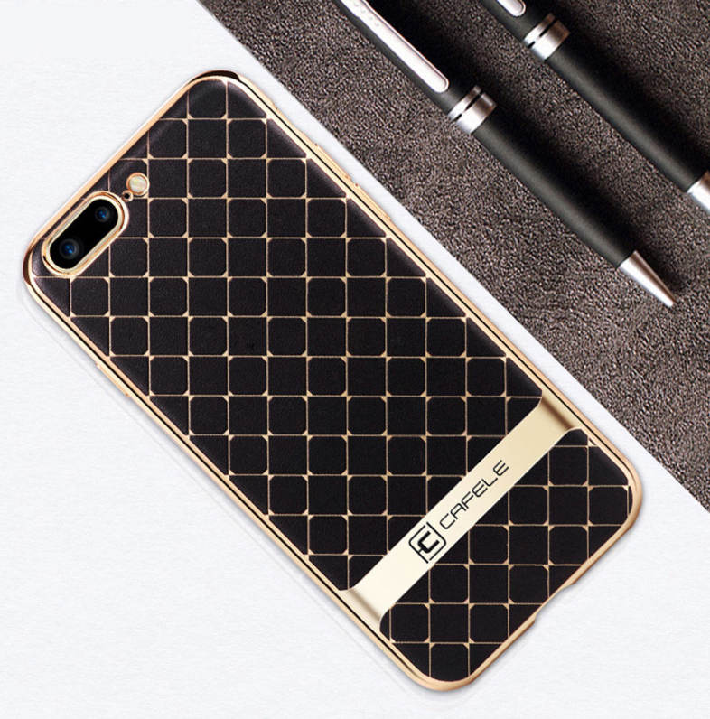 CAFELE Business Style Hourglass Pattern Back Cover for iPhone 7 Plus 5.5 inch