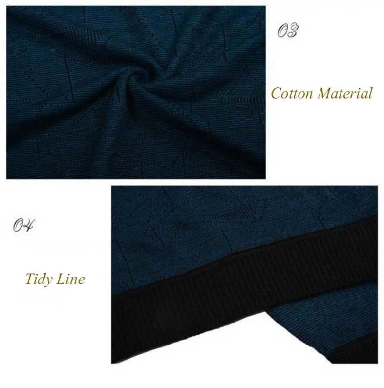 Casual Gradient Round Neck Long Sleeve Shirt for Men