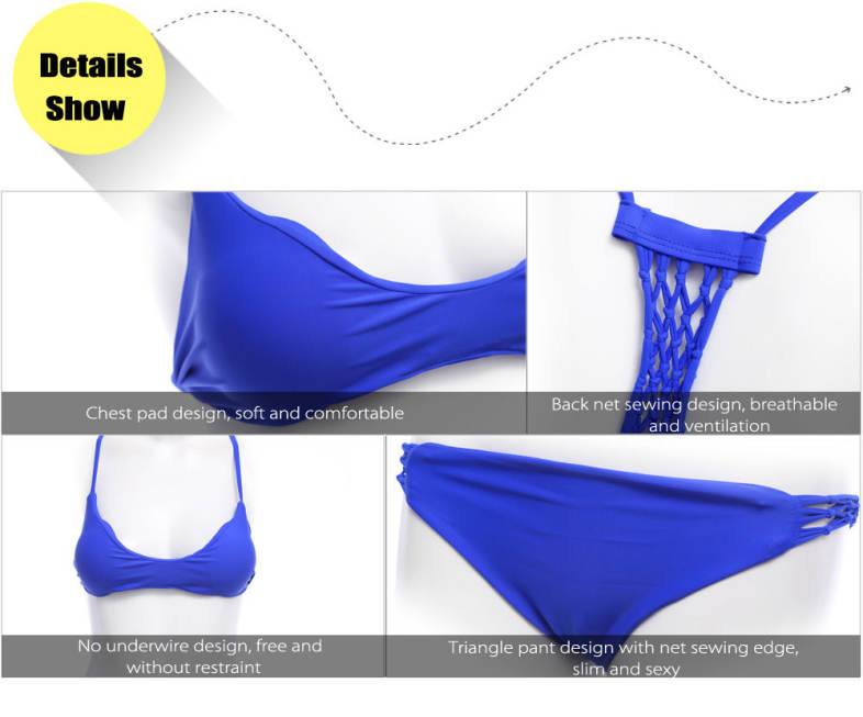 Sexy Bikini Separated Swimsuit Women Beach Swimwear Bathing Suit