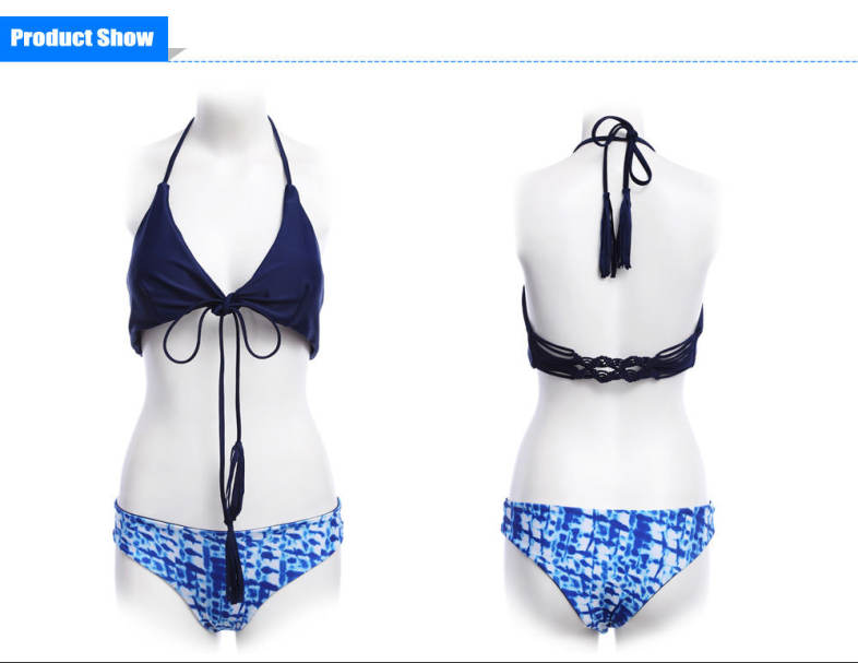 Sexy Bandage String Bikini Set Women Strappy Bathing Suit Beach Swimwear