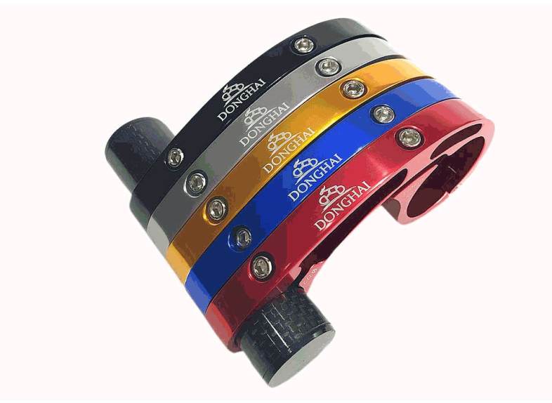 DONGHAI Outdoor MTB Bike Aluminum Alloy Handlebar Extender Mount for Lamp Bicycle Computer Flashlight Holder