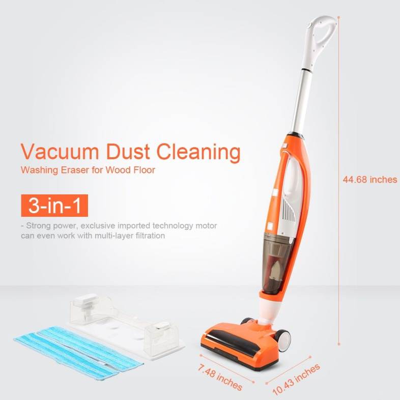 3-in-1 Vacuum Multifunctional Bagless Cordless Dust Cleaner