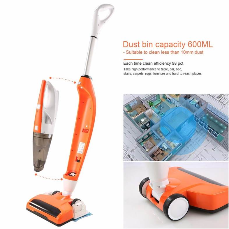 3-in-1 Vacuum Multifunctional Bagless Cordless Dust Cleaner