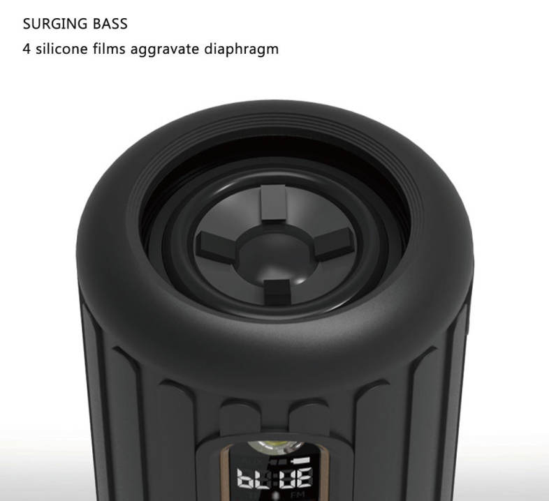 JUSTNEED P1 Bluetooth Speaker Audio Sound Stereo 6600mAh Power Supply with LED Torch
