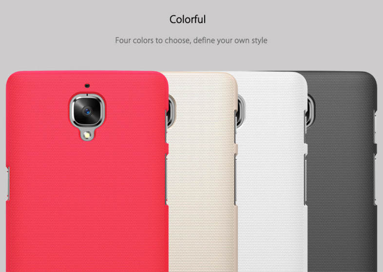 NILLKIN F - HC YJ - A3000 Frosted Shield Back Cover for OnePlus 3