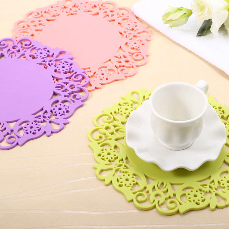 Multipurpose Silicone Hollow Non-slip Heat Resistant Mat